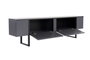 Nordure Soporte para TV Serenity Antracita y Negro